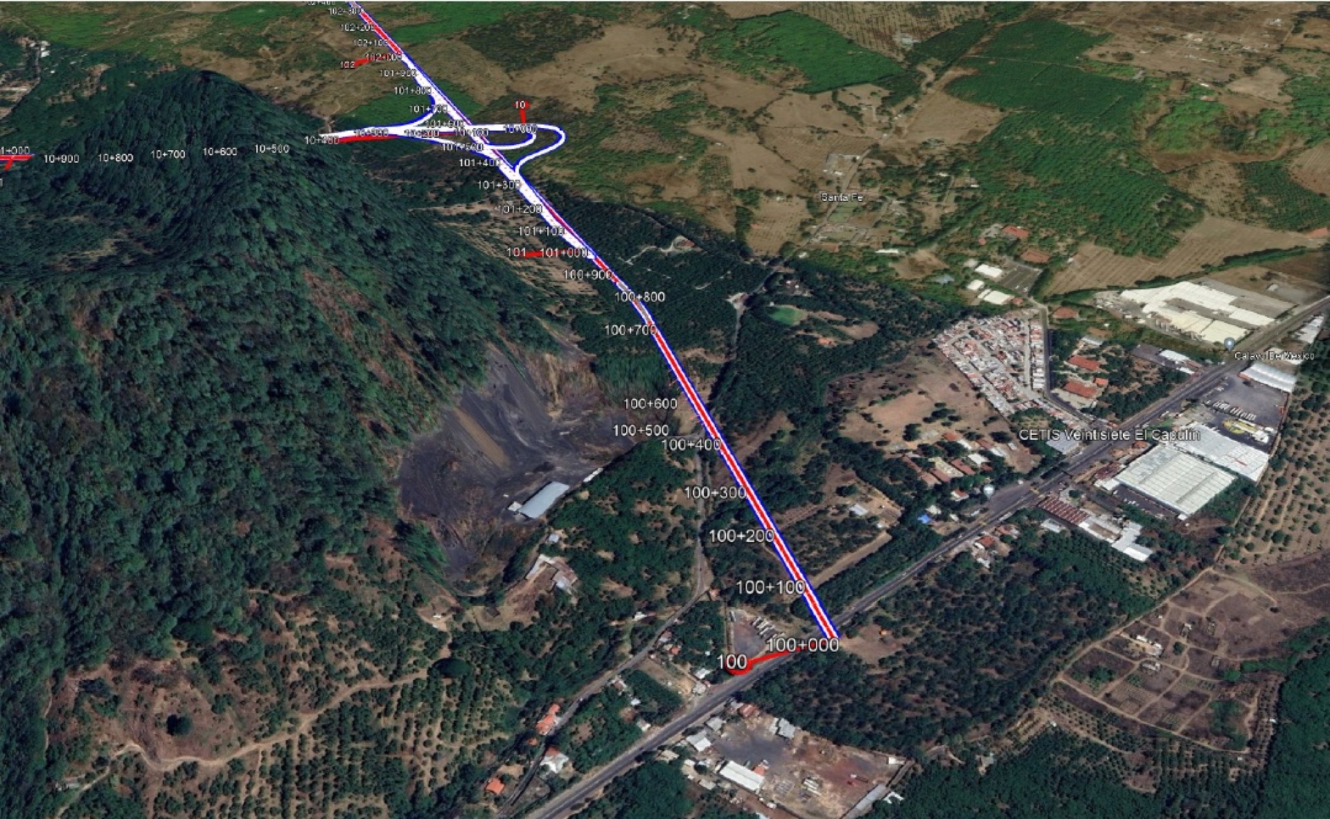 Estudio de alternativas de una nueva carretera de Uruapan a Zamora (Michoacán)