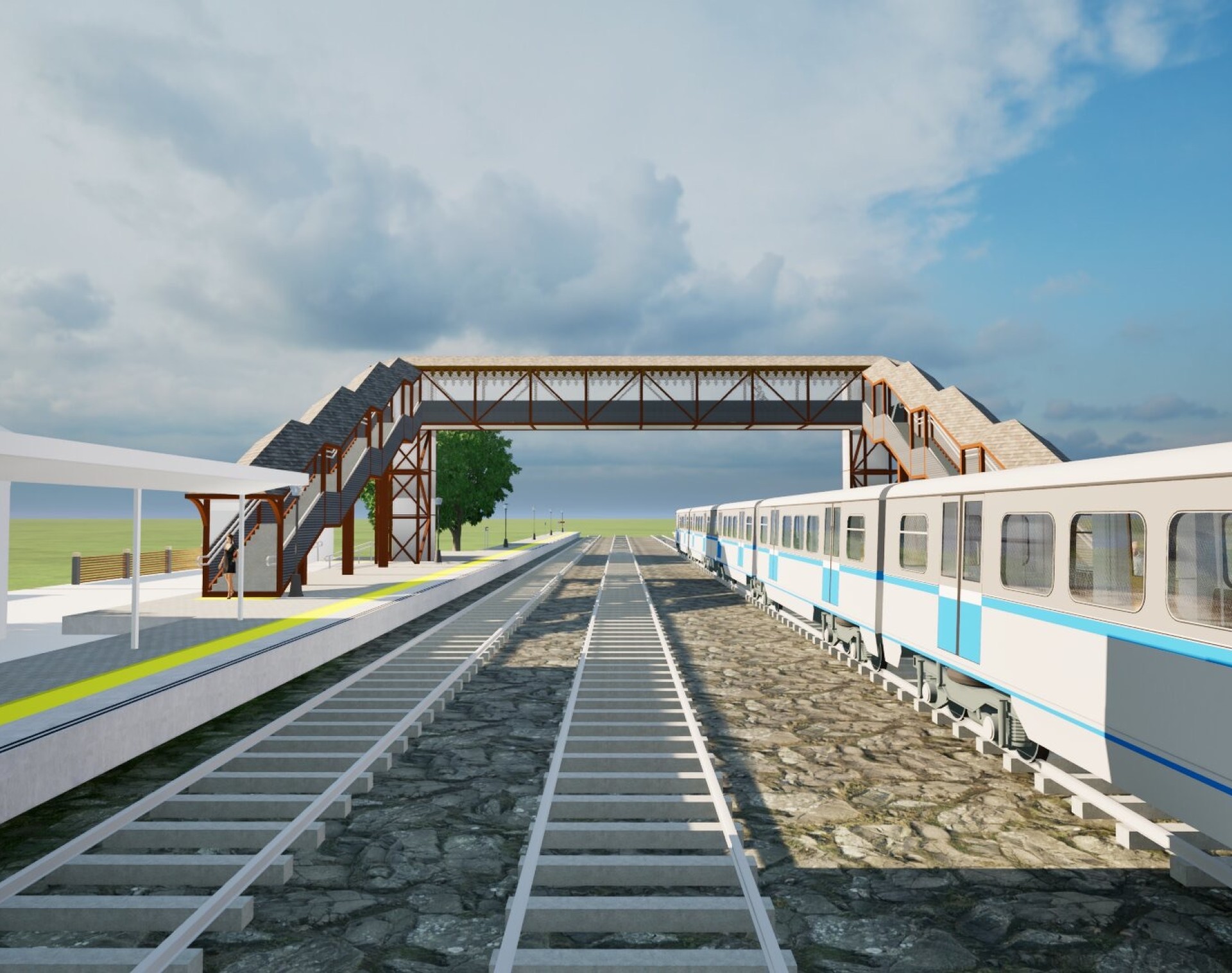 Estudio de alternativas y proyecto constructivo de pasos entre andenes de estaciones. Lote 3: Navarra, La Rioja y Aragón