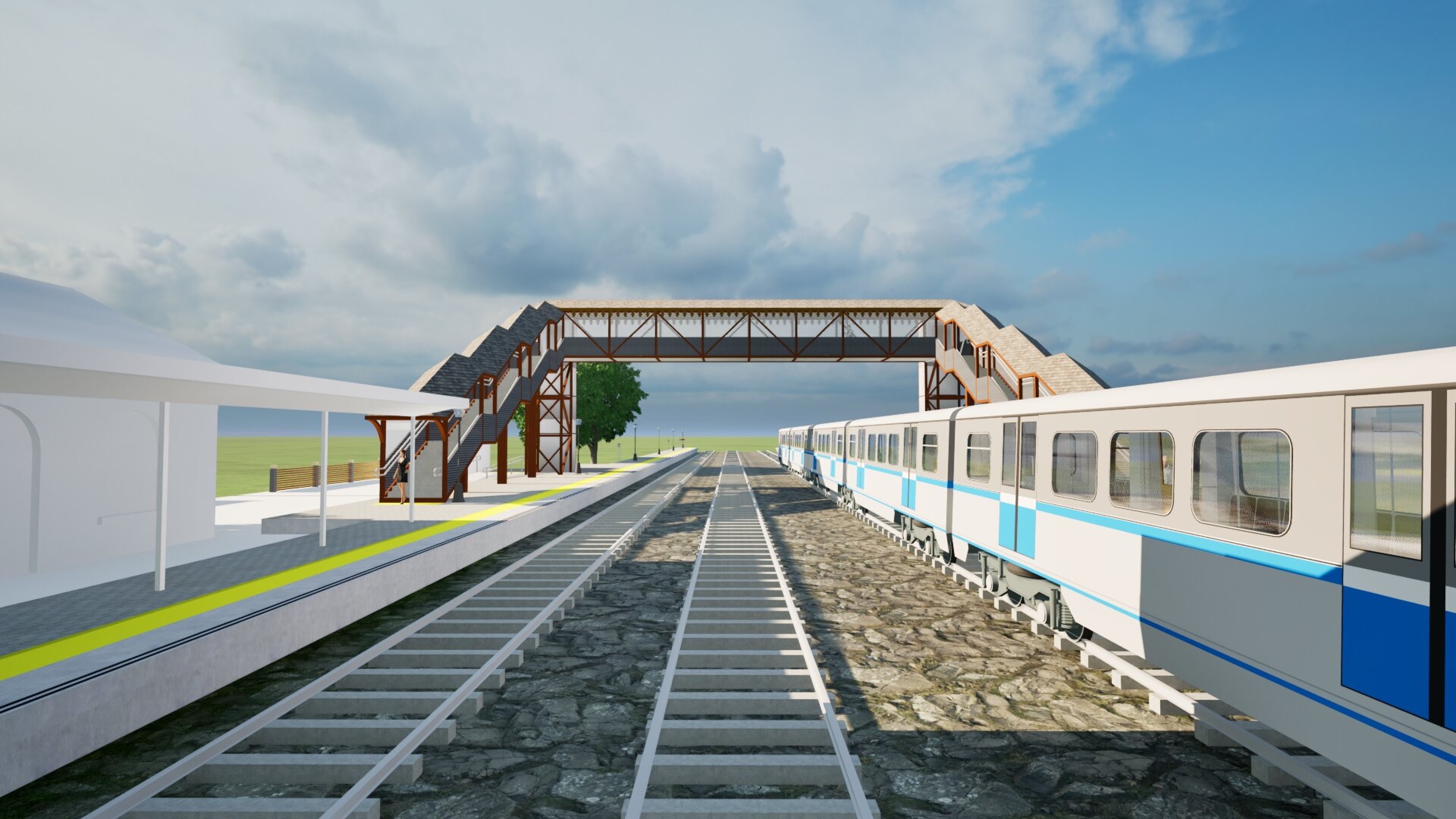 Estudio de alternativas y proyecto constructivo de pasos entre andenes de estaciones. Lote 3: Navarra, La Rioja y Aragón