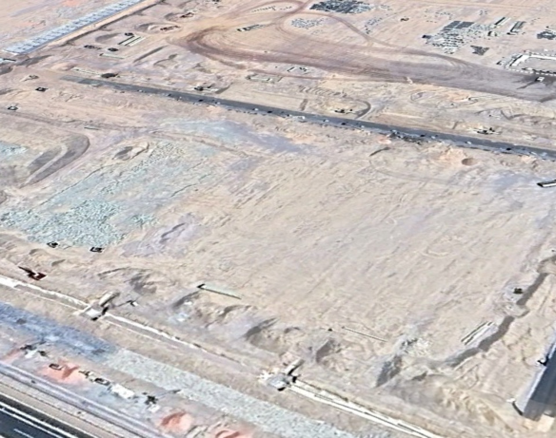 Estudio hidrológico-hidráulico en el emplazamiento MAGNA LAYDOWN (Arabia Saudí)