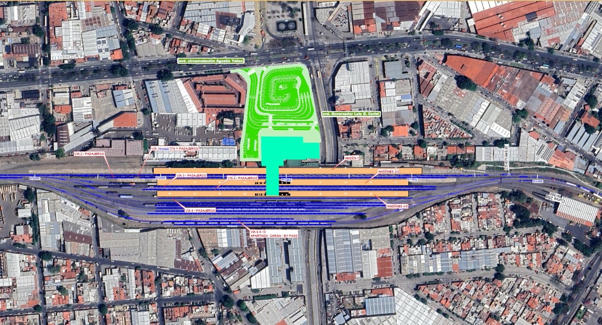 Estudio previo del ferrocarril de alta velocidad entre la Ciudad de México y Guadalajara