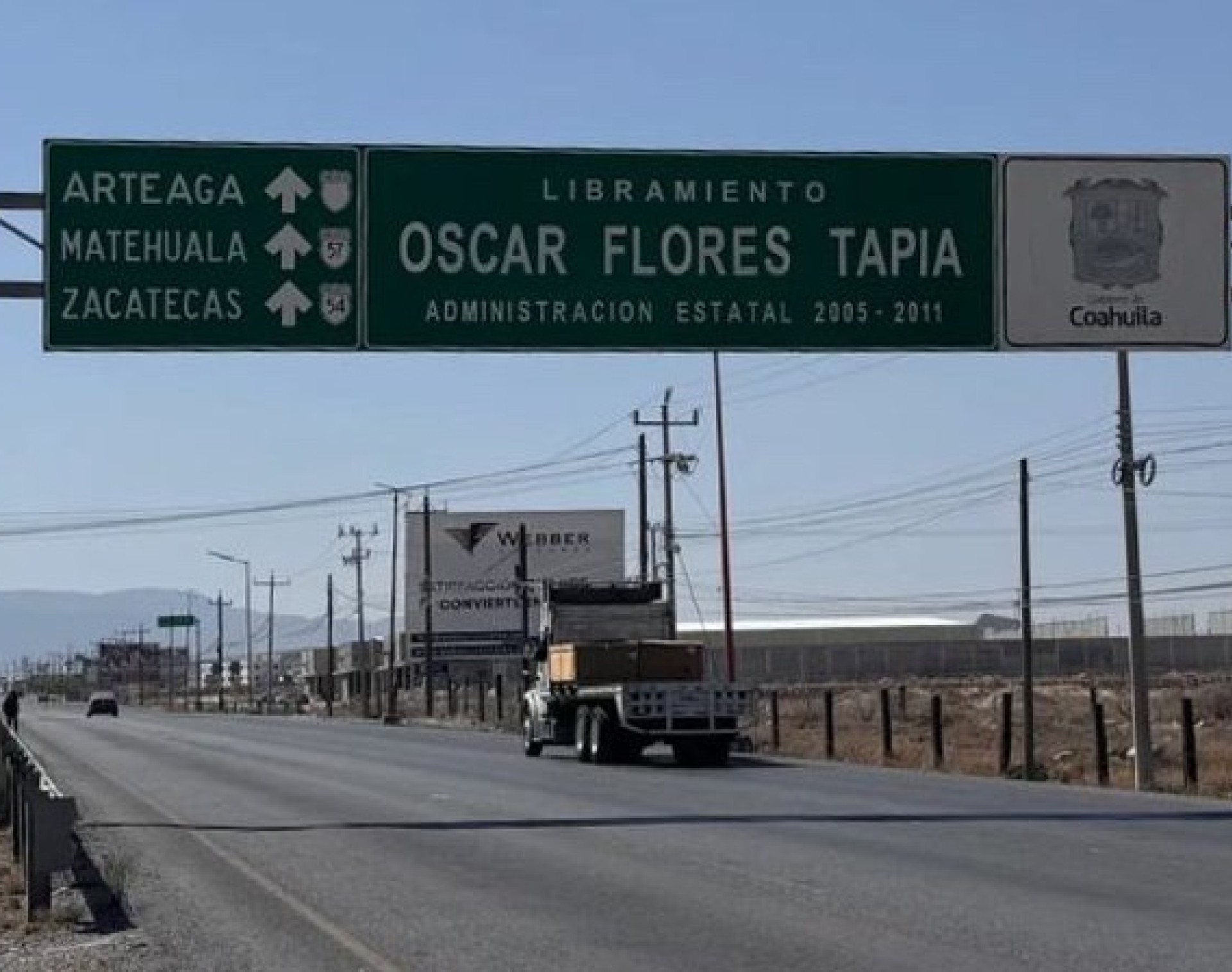 Vía Exprés Derramadero-Saltillo-Ramos Arizpe. Coahuila (MEX)