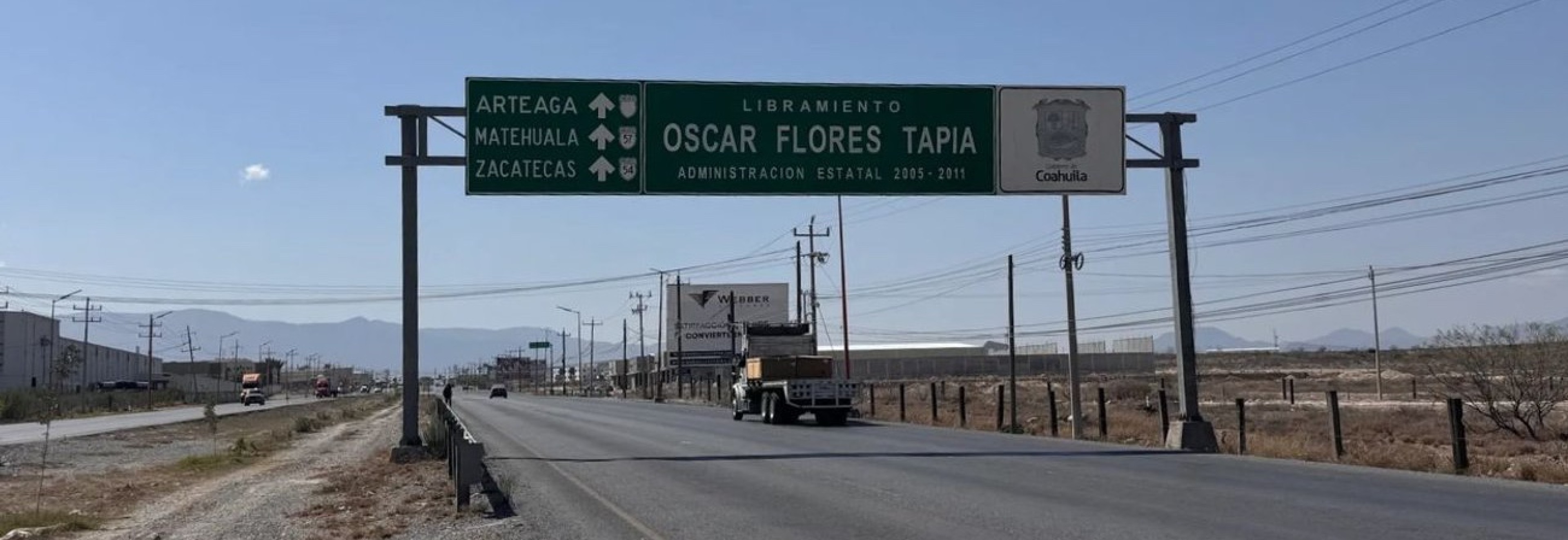 Vía Exprés Derramadero-Saltillo-Ramos Arizpe. Coahuila (MEX)